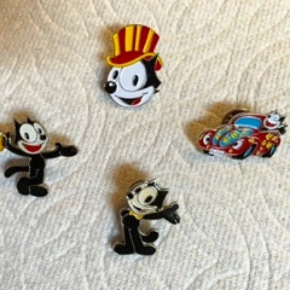 Felix the Cat fun pins